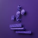 Comparaison des silhouettes — poignée de meuble Rinceaux Lilas Sombre M — Holdon Paris