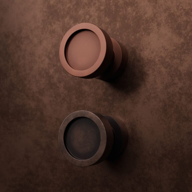 Comparaison des finitions — poignée de meuble Rond Classica Essentiel Cuivre XS — Holdon Paris