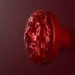 Vidéo — Rond Classica — Lion Endormi — M — Candy Red