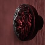 Vidéo — Rond Classica — Lion Endormi — S — Cuivre Ancien