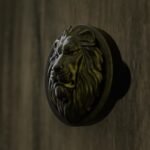 Vidéo — Rond Classica — Lion Endormi — S — Laiton Ancien