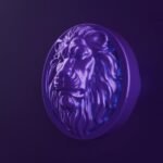 Vidéo — Rond Classica — Lion Endormi — S — Lilas Sombre