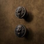 Comparaison des finitions — poignée de meuble Rond Classica Lion Rugissant Bronze S — Holdon Paris