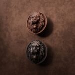 Comparaison des finitions — poignée de meuble Rond Classica Lion Rugissant Cuivre L — Holdon Paris