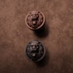 Comparaison des finitions — poignée de meuble Rond Classica Lion Rugissant Cuivre S — Holdon Paris