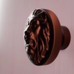 Vidéo — Rond Classica — Lion Rugissant — L — Cuivre Satiné