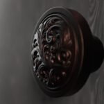 Vidéo — Rond Classica — Rinceaux — S — Bronze Ancien