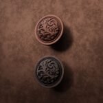 Comparaison des finitions — poignée de meuble Rond Classica Rinceaux Cuivre M — Holdon Paris
