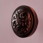 Vidéo — Rond Classica — Rinceaux — L — Cuivre Satiné