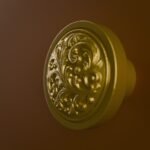 Vidéo — Rond Classica — Rinceaux — L — Golden Sun