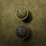 Comparaison des finitions — poignée de meuble Rond Classica Rinceaux Laiton M — Holdon Paris