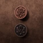 Comparaison des finitions — poignée de meuble Rond Classica Rosace Cuivre M — Holdon Paris