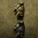 Comparaison des finitions — poignée de meuble Torse Florentin Laiton S — Holdon Paris