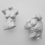 Comparaison des silhouettes — poignée de meuble White Snow M — Holdon Paris