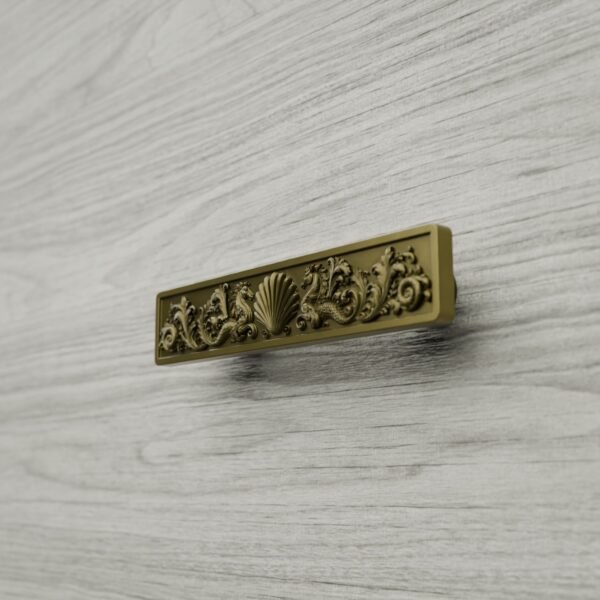 Palazzo Bar, Seashell, S, Satin Brass
