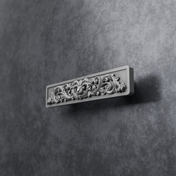 Barre Palazzo — Lion Endormi — S — Aluminium Satiné