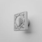 Carré Palazzo Coquillage White Snow - Holdon Paris