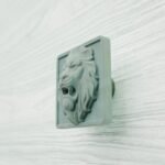 Carré Palazzo Lion Rugissant Bronze Immergé - Holdon Paris