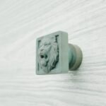 Palazzo Square, Roaring Lion, S, Submerged Bronze