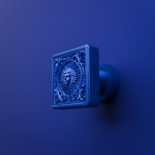 Carré Palazzo — Soleil Royal — S — Bleu Electrique