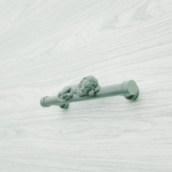 Florentine Column, Sleeping Lion, L, Submerged Bronze