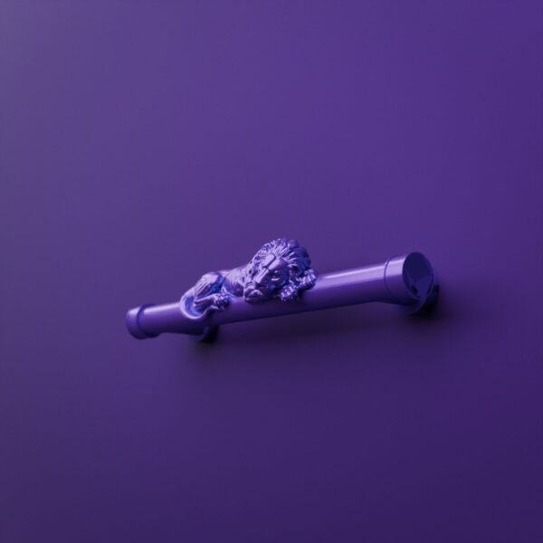 Colonne Florentine — Lion Endormi — L — Lilas Sombre