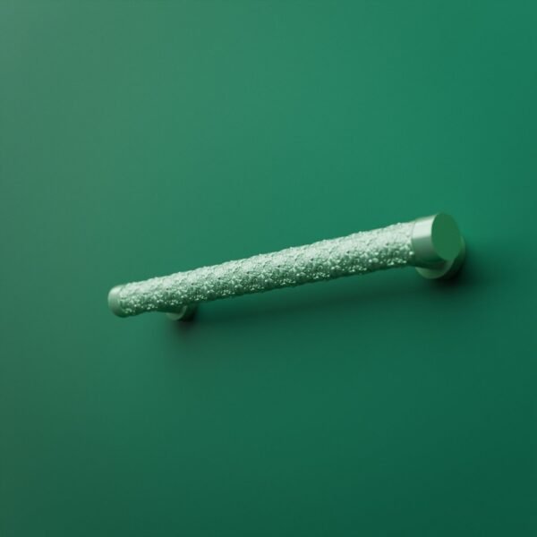 Florentine Column, Rosette, XL, Light Emerald