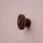 Florentine Medallion, Seashell, S, Satin Copper
