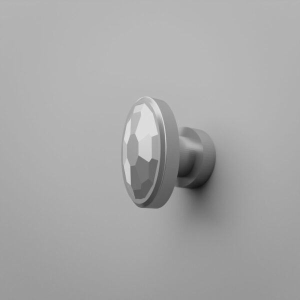 Florentine Medallion, S, Silver Gray