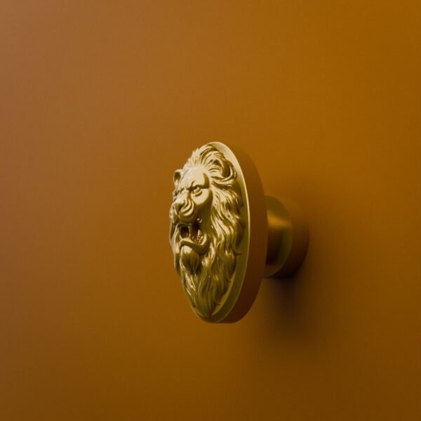 Florentine Medallion, Roaring Lion, M, Golden Sun
