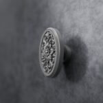 Médaillon Florentin Rosace Aluminium Satiné - Holdon Paris