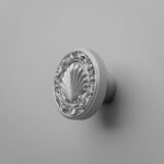 Rond Classica Coquillage Gris argenté - Holdon Paris