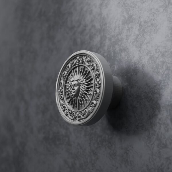 Classica Round, Royal Sun, M, Satin Aluminum