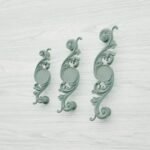 Classica Arabeske, M, Bronze Versunken, Größenvergleich