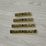 Comparaison des tailles — poignée de meuble Barre Palazzo Coquillage Laiton Satiné — Holdon Paris
