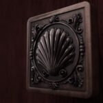 Palazzo Quadrat, Muschel, S, Kupfer Antik, Video