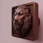 Cuadrado Palazzo, León Dormido, S, Cobre Satinado, vídeo