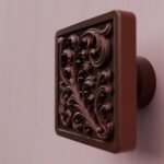 Vidéo — Carré Palazzo — Rinceaux — S — Cuivre Satiné