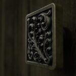 Palazzo Square, Scrollwork, S, Antique Brass, video