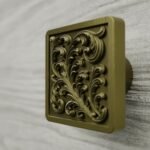 Palazzo Quadrat, Rankenwerk, S, Messing Satiniert, Video