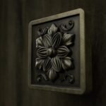 Palazzo Square, Rosette, S, Antique Brass, video