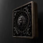 Palazzo Square, Royal Sun, S, Antique Bronze, video