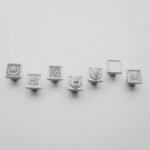 Palazzo Quadrat, Muschel, S, White Snow, Motivvergleich