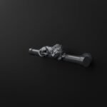 Florentine Column, Sleeping Lion, S, Titanium Gray, video