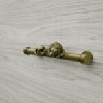 Florentine Column, Sleeping Lion, S, Satin Brass, video