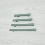 Florentine Column, Scrollwork, S, Submerged Bronze, size comparison