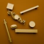 Comparaison des silhouettes — poignée de meuble Essentiel Golden Sun L — Holdon Paris
