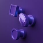 Comparaison des silhouettes — poignée de meuble Essentiel Lilas Sombre XS — Holdon Paris