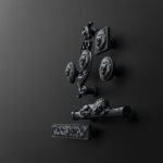 Classica Arabesque, Sleeping Lion, M, Titanium Gray, silhouette comparison