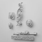 Comparaison des silhouettes — poignée de meuble Lion Endormi White Snow L — Holdon Paris